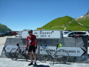 at the Col du Glandon