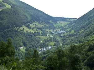Le Rivier d'Ornon from across the valley